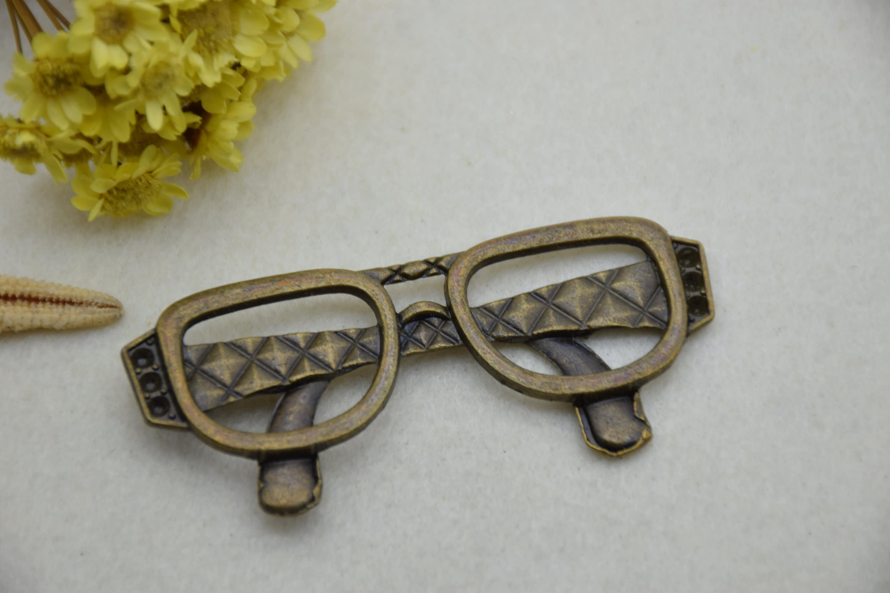 6 Glasses Charm Pendanteyeglasses Ornament Necklace Etsy UK