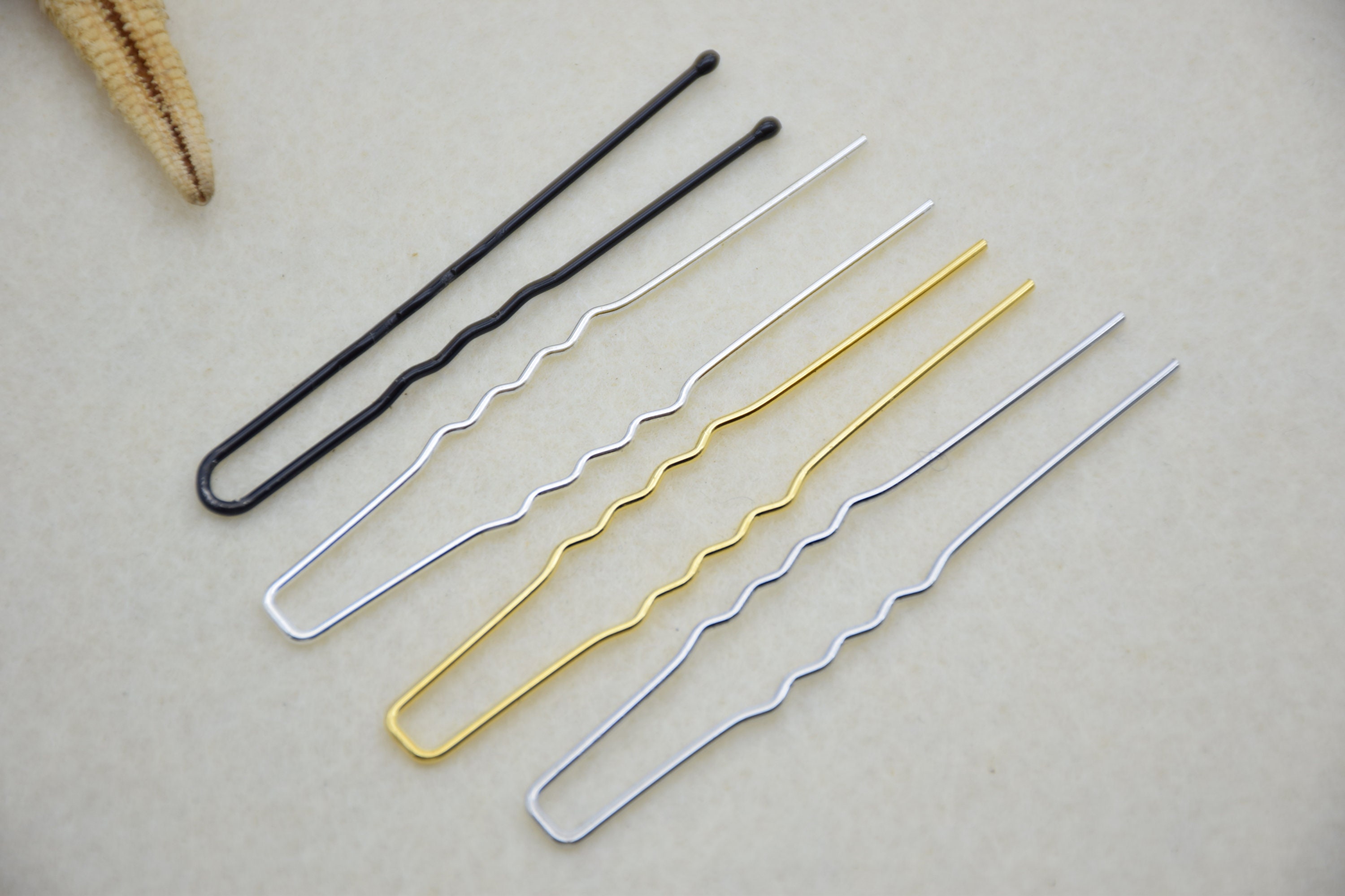 50 hair stick,6.6cm metal hair pin,u shaped hair pin,hair fork,hair bun holder,french hair pin,bridal hair clip,hair accessory,bobby pin