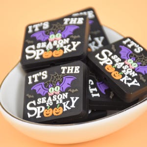 ハロウィーンの不気味なコウモリのシリコンビーズ、シリコンフォーカルビーズ、チャームビーズ、クラフト用品、ビーズ用品、卸売ビーズ、バルクビーズDIY