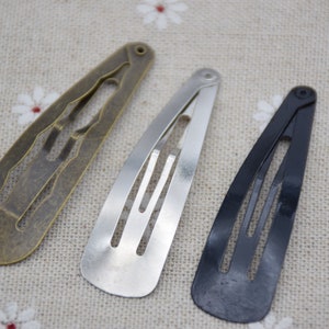 10 alligator clip 5.5cm metal snap hair clip,prong barrettes hair clip,hair accessory blanks,bb clip,hair bow clips,hair bow clips