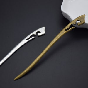 1Stück Haarspange aus Metall,Schlichte Haarspange,Einfache Haarnadeln,Metall Haarnadeln,Metall Haarspange,Metall Haarspange,13cm Länge