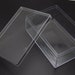2pieces 130mmx90mmx50mm(height) Rectangle Clear Ps Box,transparent Ps ...