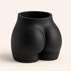 Booty Planter STL File: Funny Woman Butt 3D Print (Digital Download Only