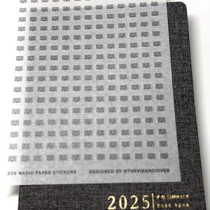 Tiny Minimal Icons Planner Sticker Sheet - Book / Reading / Library / Study
