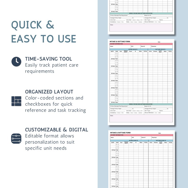 Patient Intake Form, Medical Form, Medical Homecare Forms, Client ...