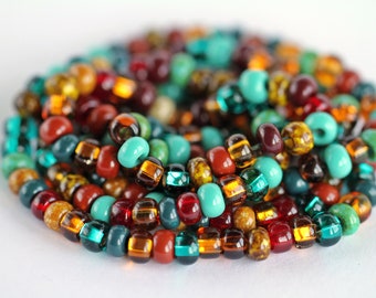 18mm Turquoise Picasso Picasso Beads 2pcs - 2393 Czech Glass Flowers Czech Glass Beads