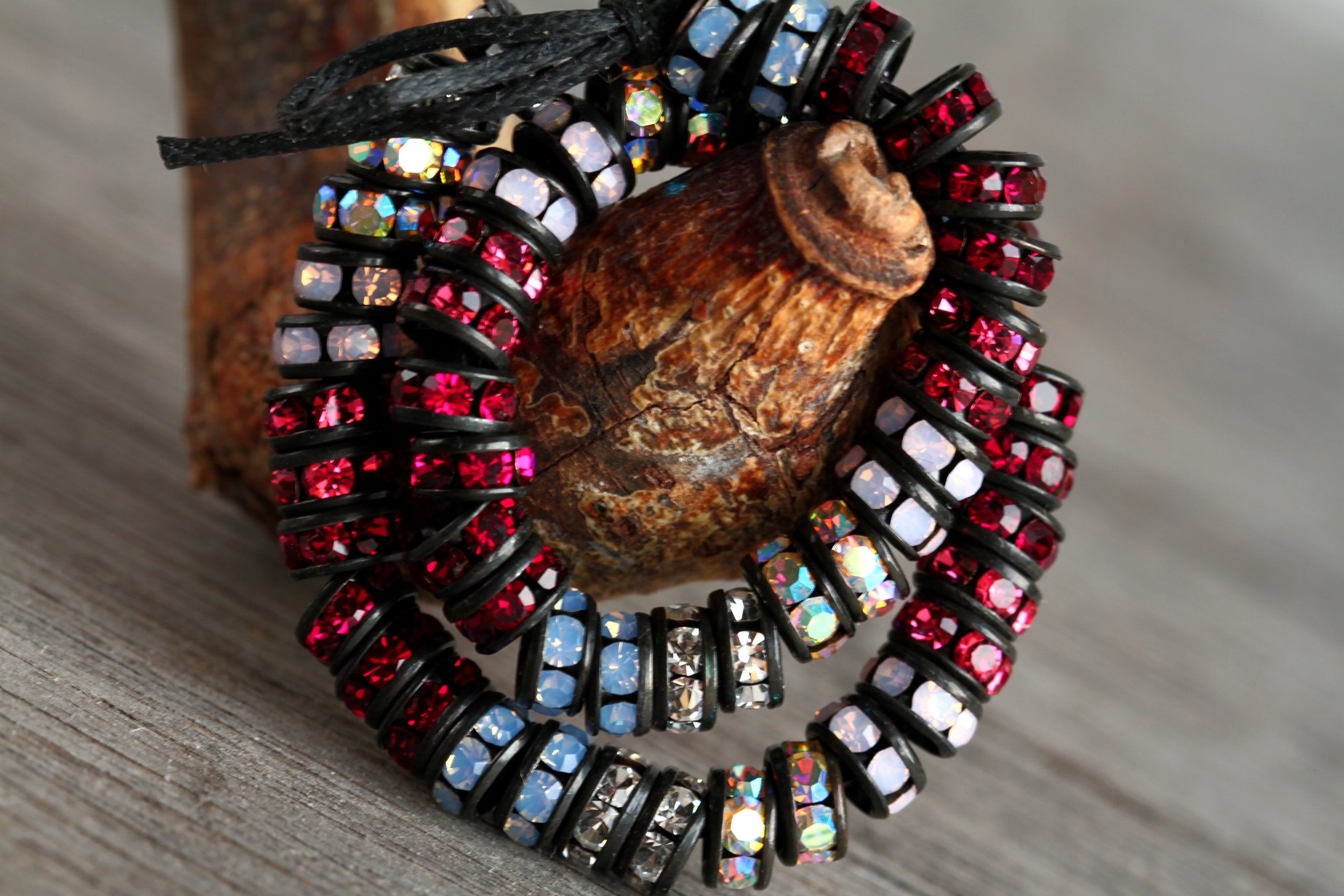 28 RHINESTONE RONDELLE MIX 5mm Czech Brass Components for Jewelry ...
