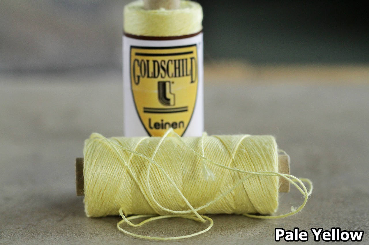 Medium linen thread, 33x2, 200m, natural