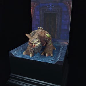 Unique Gluth Figure Statue World of Warcraft WoW Collector’s Limited Edition