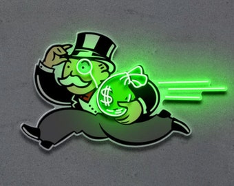 Monopoly Light Sign | Etsy UK