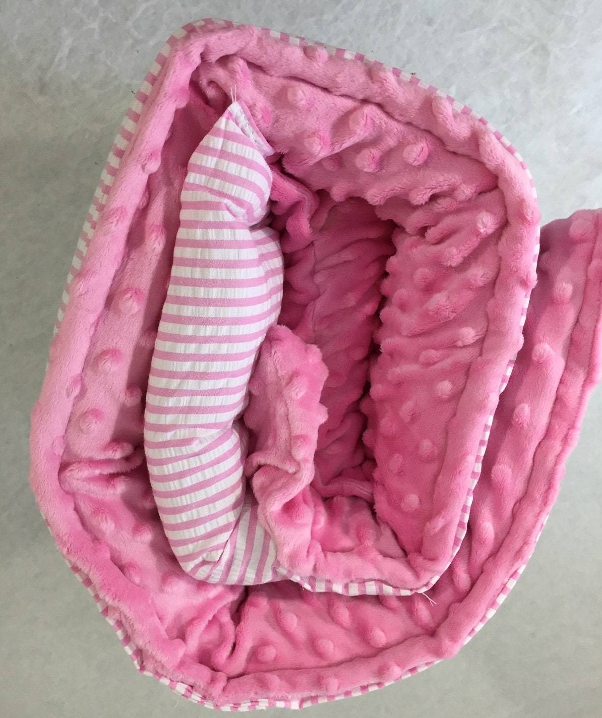 Baby Pink Seersucker NEW Toddler Nap Mat by Janiebee Quilted Etsy