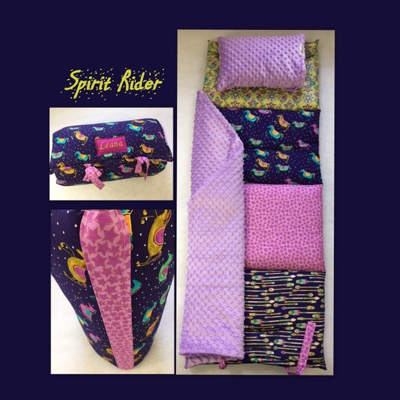 Spirit Rider Quilted Nap Mat Janiebee Boutique Nap Mats All Etsy