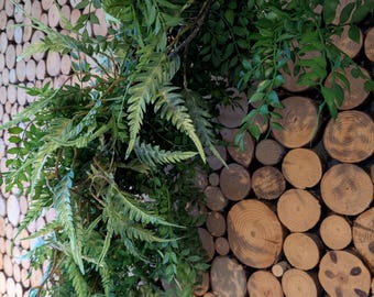 Artificial Greenery Garland, Faux Plant Wall Decor, 50 inch