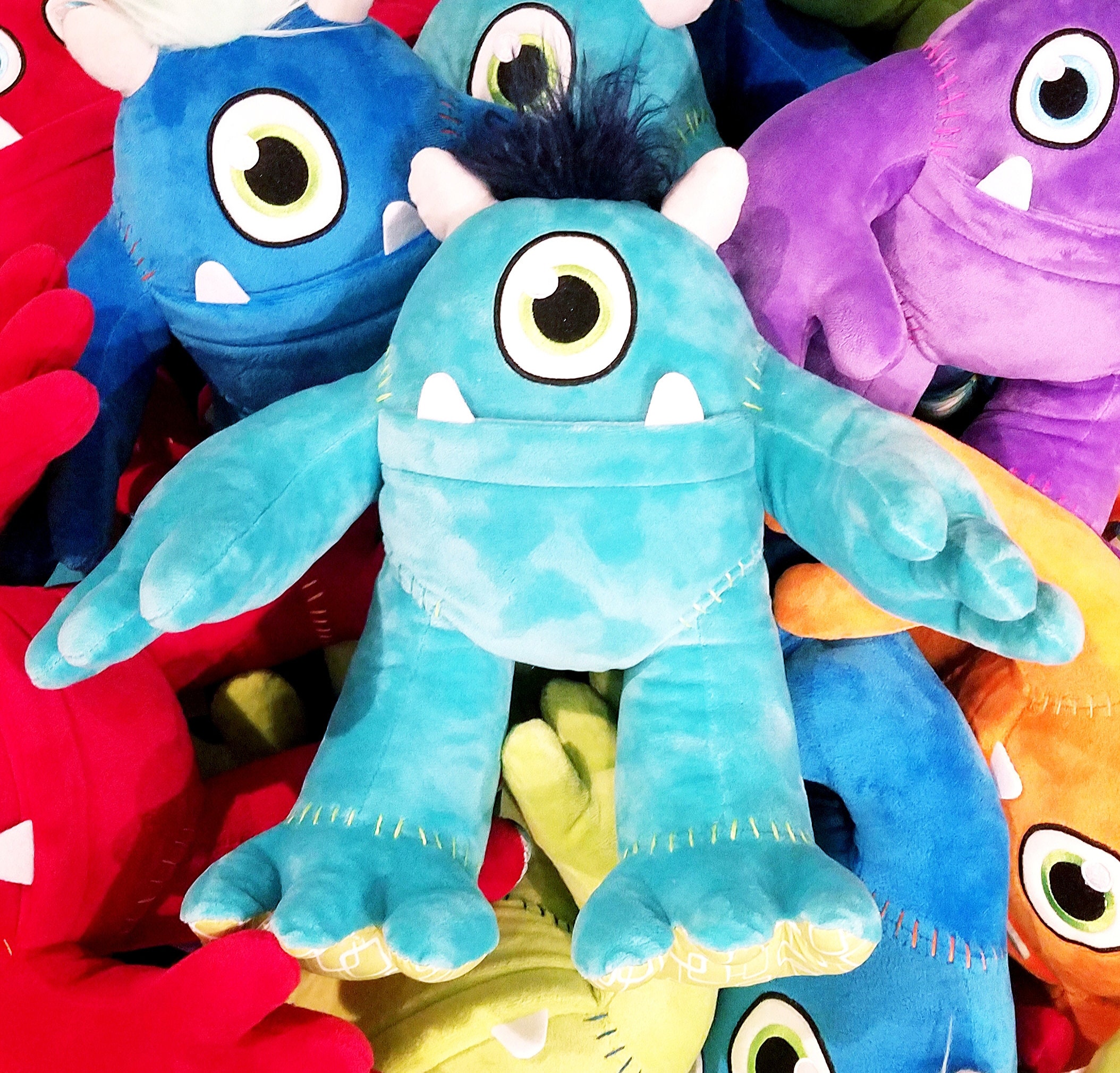 Plush Stuffed Animal MONSTER MONSTER Plushy for Boys or Etsy Australia