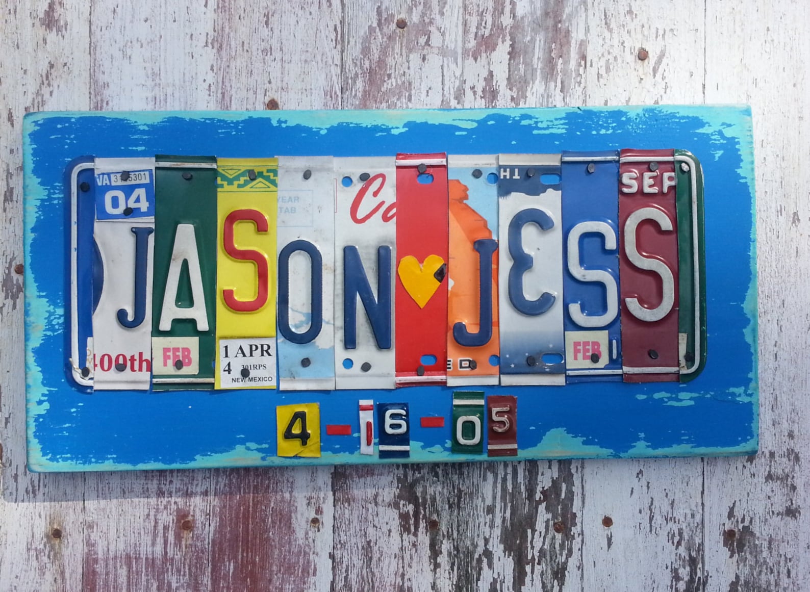 10th Wedding Anniversary Aluminum Tin Gift 10 Year Wedding Etsy