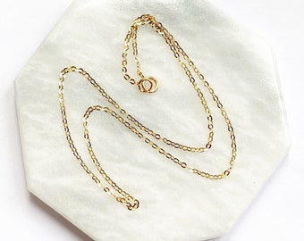 Upgrade TO: 14kt Gold Filled Chain With Spring Clasp. Do not buy alone without another purchase from my shop.