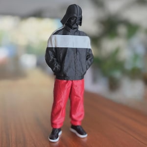 Darth Vader - Darth Vader Figure - Statue – Unique 3D Printed Star Wars Decor – Graffiti-Inspired Sith Lord