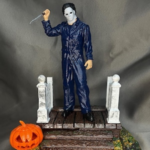 Michael Myers , Michael Myers Fıgure , Michael Myers Diorama , Michael Myers 3d Fıgure , Michael Myers Mask , 3d Print , 3d Printing