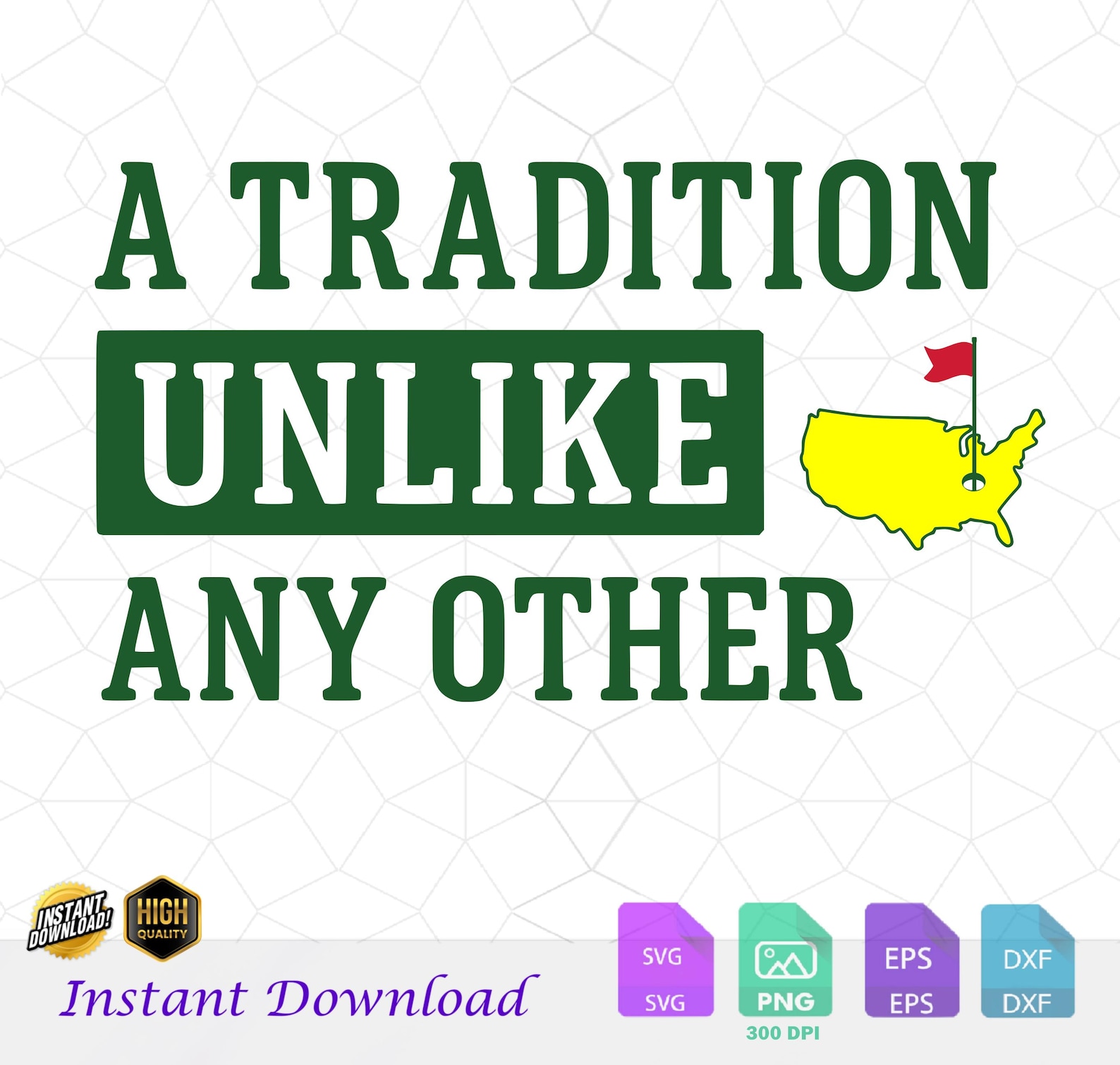 Master Guide Svg Masters Golf Tournament PNG & SVG Digital Download - Instant Download ...
