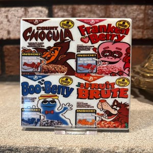 Monster Cereal Shelf Sitter: Count Chocula, Franken-Berry, Boo-Berry