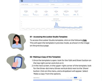 Google Ads Looker Studio | Customisable Template for Paid Media