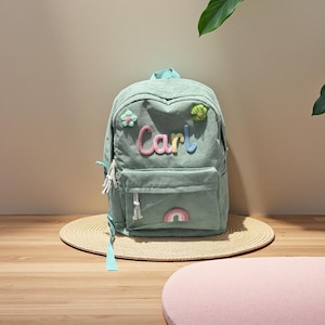 Custom Kids Backpack With Name,School Bag,Toddler Book Bag, Children&#39;s Backpack, Kids Backpack