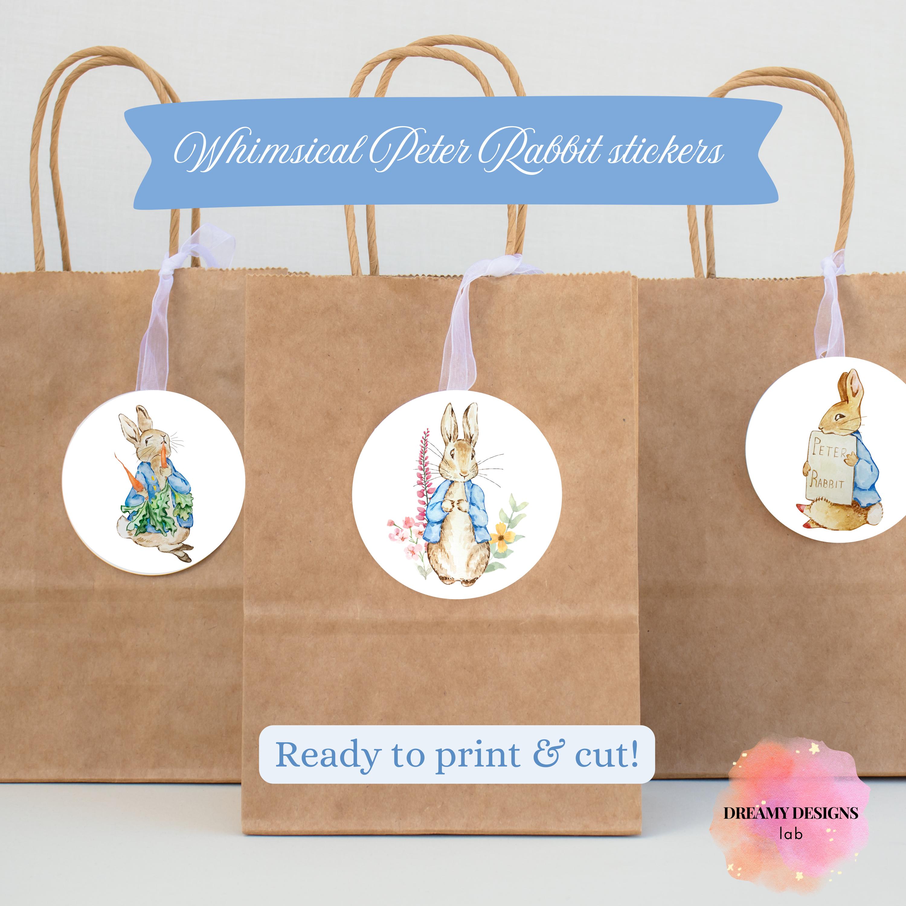Peter Rabbit Stickers | Beatrix Potter Scrapbook Embellishments ...