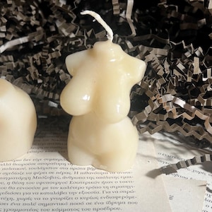 Vela de cuerpo femenino / Vela de cuerpo femenino / Vela decorativa estética de lujo / Recuerdo de boda / Regalo de inauguración de la casa