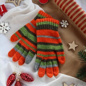 Coraline gloves Inspired Non-Itchy Hand Knit – Soft Wool, Handmade Gift for Her, Teen Daughter birthday, Christmas gift image 4
