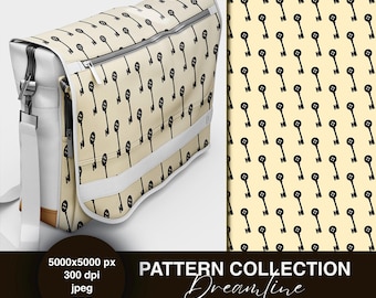 Op Coraline geïnspireerde naadloze patronen – digitale png-download voor stof, sublimatie, scrapbooking en knutselen