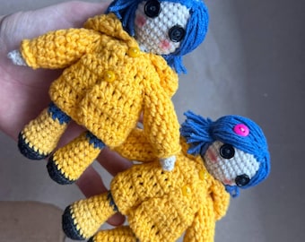 Muñeca Coraline, regalo de Navidad personalizado