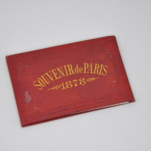 Livret Paris 1878 par E. Blanot Editeur, souvenir rare du Paris 19ème siècle Parfait pour les collectionneurs et les amateurs d'histoire.