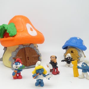 1980s smurf figurine - Etsy 日本