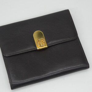 Cartera Vintage Nazareno Gabrielli Años 70, Piel Marrón, Nueva Nunca Usada, Perfecta para Coleccionistas y Amantes del Estilo Retro y Retro
