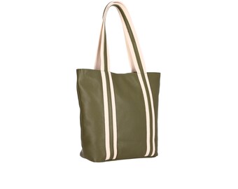 Leather shoulder bag for women, leather shoulder bag, leather shopper bag, Valentine's Day gifts