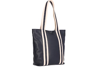 LECONI borsa a tracolla borsa da donna borsa in pelle naturale morbida