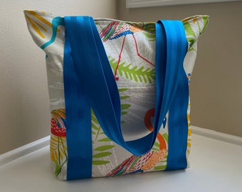 Flamingo Beach Tote