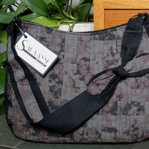 Purple Woven Bag