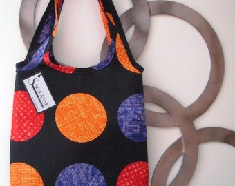 Large Polka Dot Tote Bag