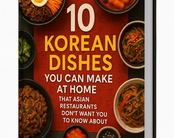 Recetario coreano: 10 platos auténticos + recetas extra