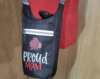 H2O 2Go Sling Bag, Water Bag, Drink Holster, Festival Bag, Osage Indian Proud Mom