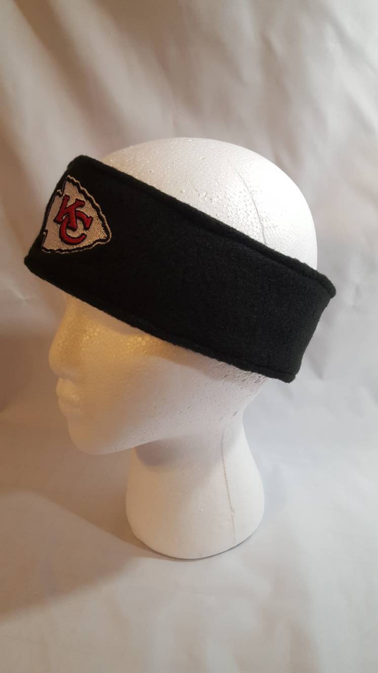 Kansas City Chiefs Headband Ear Warmers Custom Embroidery Etsy