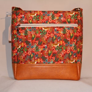 Amara Handbag Orange Jungle Cross Body Free Shipping