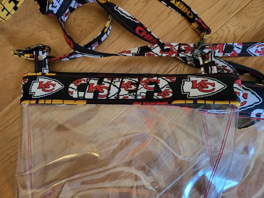 Chiefs Clear Cross Body Bag Stadium Bag KC Chiefs Puzzle Etsy