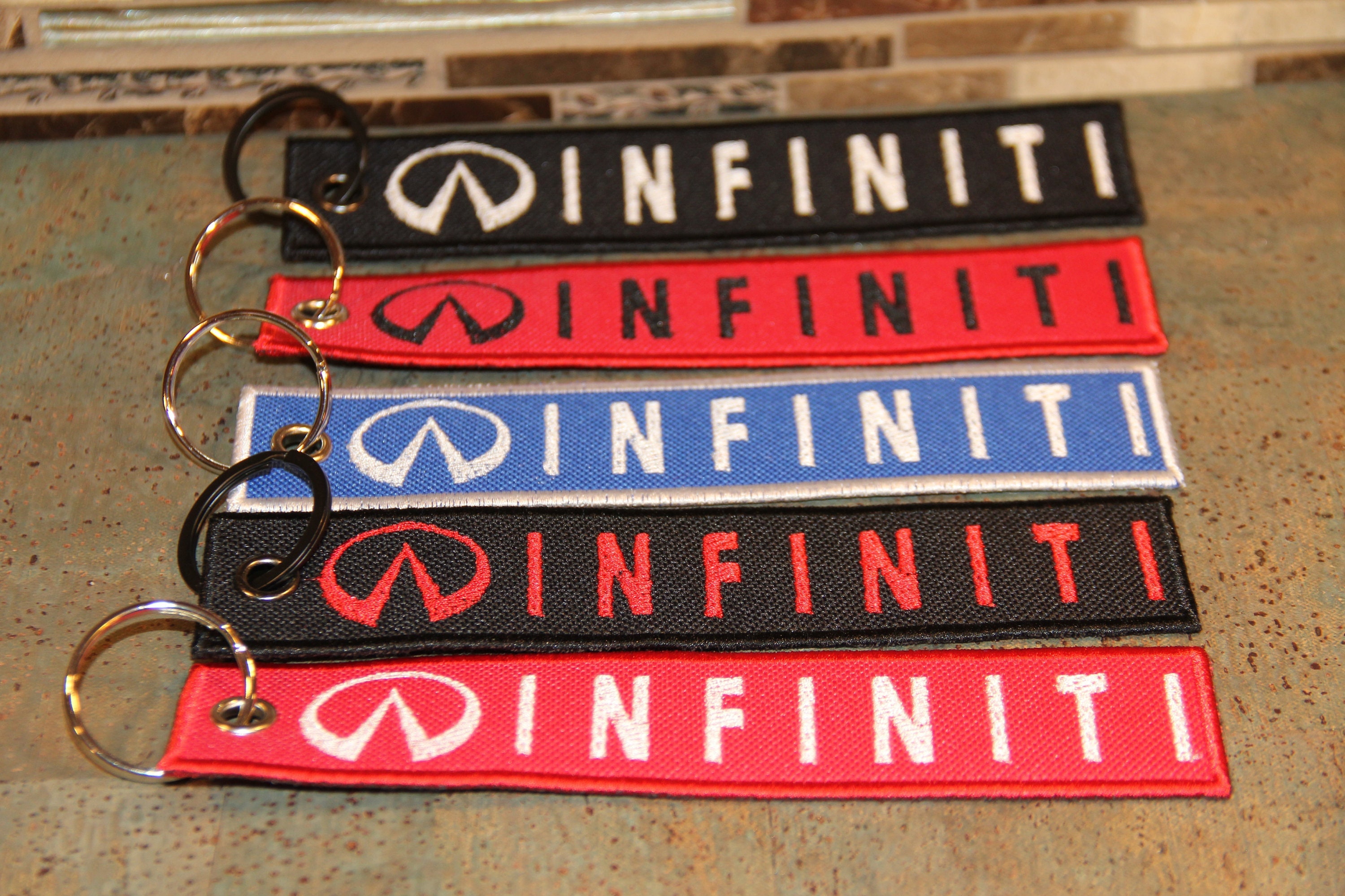 Large Infiniti Key Fob Badge Holder Gift for Infiniti Lovers