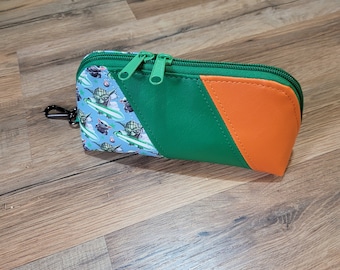 Toyoda Logi Pouch, Travel Pouch, Pencil Pouch, Make Up Bag, Hanging Bag Connector