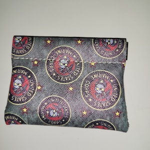 Monedero abierto para tarjetas de crédito, Marines