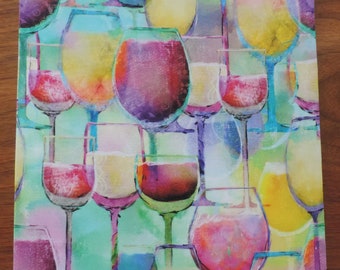 Wine glasses mousepads