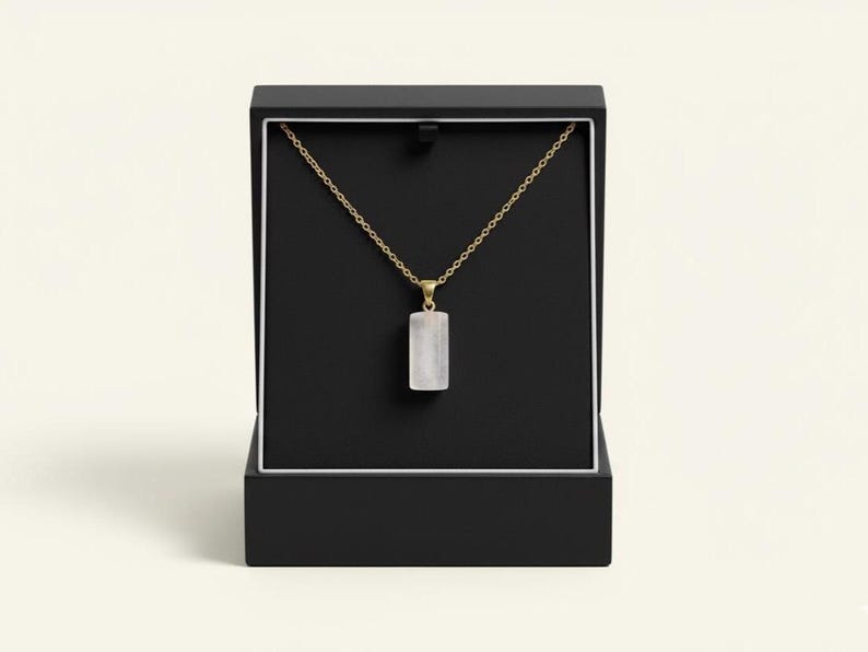 Selenite Necklace