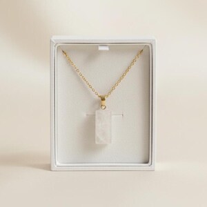 Selenite Necklace